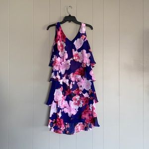 Spring floral dress